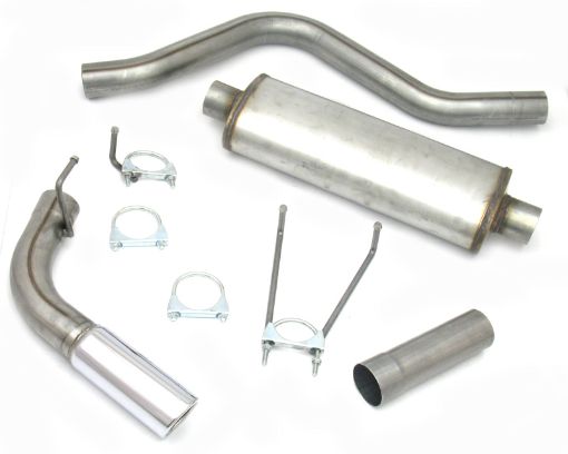 Picture of JBA 06 - 18 Ram 1500 5.7L 409SS Pass Side Single Exit Cat - Back Exhaust