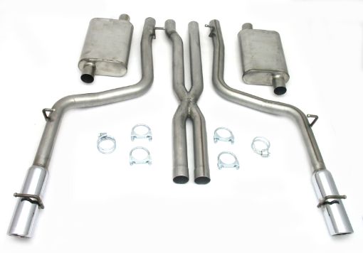 Picture of JBA 05 - 10 ChryslerDodge Cars 5.7L 409SS Dual Rear Exit Cat - Back Exhaust