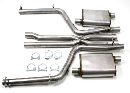 Picture of JBA 11 - 14 ChryslerDodge Cars 5.7L 409SS Dual Rear Exit Cat - Back Exhaust