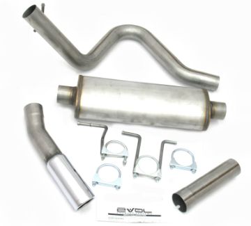 Picture of JBA 99 - 05 Ford Excursion 5.4L6.8L 409SS Pass Side Single Exit Cat - Back Exhaust