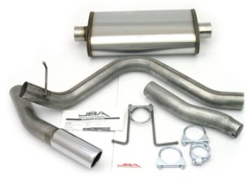 Picture of JBA 98 - 03 Ford F - 150 4.2L4.6L5.4L 409SS Pass Side Single Exit Cat - Back Exhaust