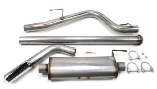 Picture of JBA 11 - 14 Ford F - 150 All 2.7L3.5L5.0L 409SS Pass Side Single Exit Cat - Back Exhaust