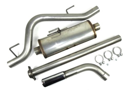 Picture of JBA 15 - 20 Ford F - 150 All 2.7L3.5L5.0L 409SS Pass Side Single Exit Cat - Back Exhaust