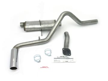 Picture of JBA 98 - 11 Ford Ranger Reg CabShort Bed 2.5L3.0L4.0L 409SS Pass Side Single Exit Cat - Back Exhaust