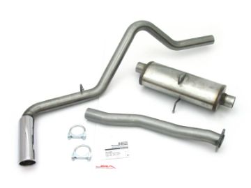 Picture of JBA 98 - 11 Ford Ranger Super Cab 2.5L3.0L4.0L 409SS Pass Side Single Exit Cat - Back Exhaust