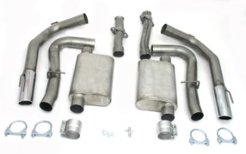 Picture of JBA 99 - 04 Ford Mustang Cobra IRS 4.6L 4V 409SS Dual Rear Exit Cat - Back Exhaust
