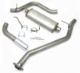 Picture of JBA 99 - 06 Chevrolet Silverado1500 Ext Cab Short Bed 4.3 - 5.3L 409SS Single Cat - Back Exhaust