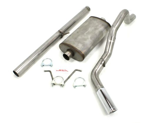 Picture of JBA 14 - 18 Chevrolet SilveradoGMC Sierra 5.3L 409SS Pass Side Single Exit Cat - Back Exhaust