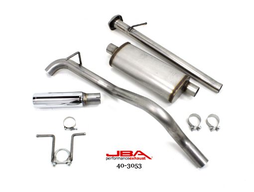 Picture of JBA 15 - 20 Chevrolet ColoradoGMC Canyon 3.6L 409SS Pass Side Single Exit Cat - Back Exhaust