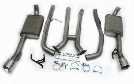 Picture of JBA 2004 Pontiac GTO 5.7L 409SS Dual Rear Exit Cat - Back Exhaust