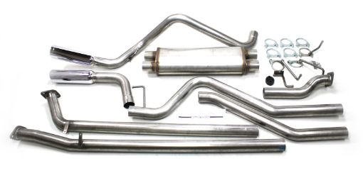Picture of JBA 07 - 20 Toyota Tundra 4.6L4.7L5.7L 409SS Pass Side Dual Exit Cat - Back Exhaust
