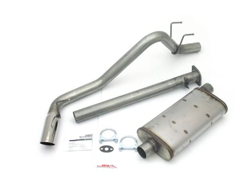 Picture of JBA 00 - 04 Toyota Tacoma (Xtra Cab) 3.4L 409SS Pass Side Single Exit Cat - Back Exhaust