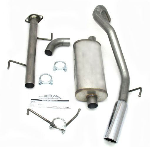 Picture of JBA 07 - 14 Toyota FJ Cruiser 4.0L 409SS Single Rear Exit Cat - Back Exhaust
