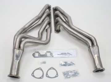 Picture of JBA 65 - 73 Ford Mustang 260 - 302 SBF 4 Speed C4C6AOD 1 - 34in Primary Raw 409SS Long Tube Header