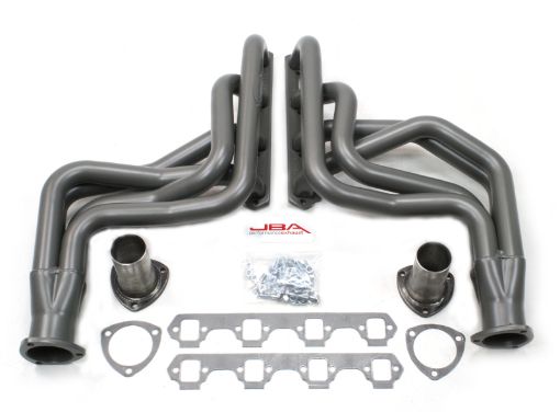 Picture of JBA 65 - 73 Ford Mustang 260 - 351W (wMustang II Suspension) 1 - 34in Primary Ti Ctd Long Tube Header
