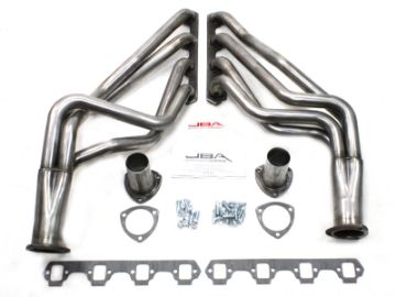 Picture of JBA 65 - 73 Ford Mustang 260 - 30271 - 73 Ford 260 - 351W SBF 1 - 58in Primary Raw 409SS Long Tube Header