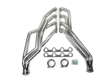 Picture of JBA 65 - 73 Ford Mustang 351W SBF 1 - 34in Primary Silver Ctd Long Tube Header