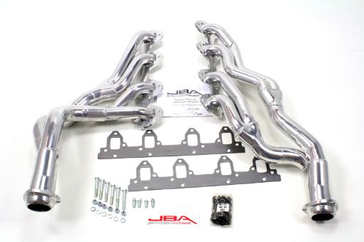 Picture of JBA 67 - 70 Ford Mustang 390 - 428 FE 1 - 34in - 2 - 12in Primary Silver Ctd Tri Y Header