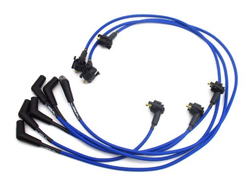 Picture of JBA 99 - 00 Ford Mustang 3.8L Ignition Wires - Blue