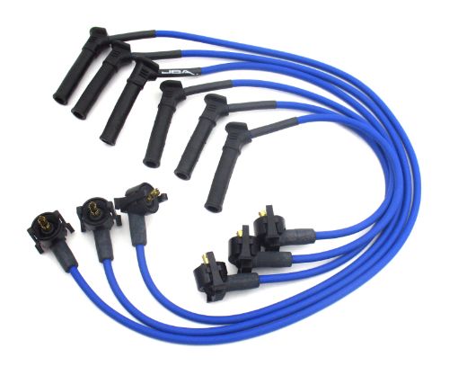 Picture of JBA 97 - 01 Ford Explorer 4.0L SOHC Ignition Wires - Blue