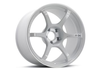 Picture of Advan RG - 4 18x10 35 5 - 114.3 Racing White Metallic Ring Wheel