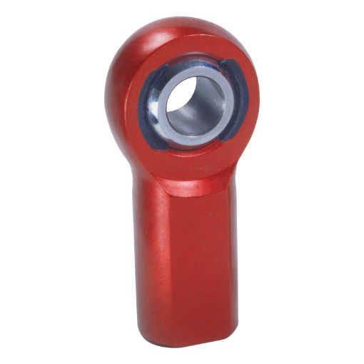 Picture of QA1 A Series Endura Rod End - FemaleLeft Hand - .3125in Bore x 38 - 24 - Red Aluminum
