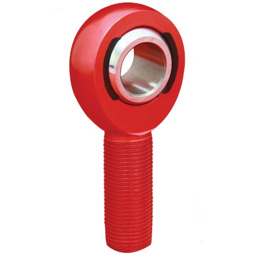 Picture of QA1 A Series Endura Rod End - MaleRight Hand - .625in Bore x 58 - 18 - Red Aluminum