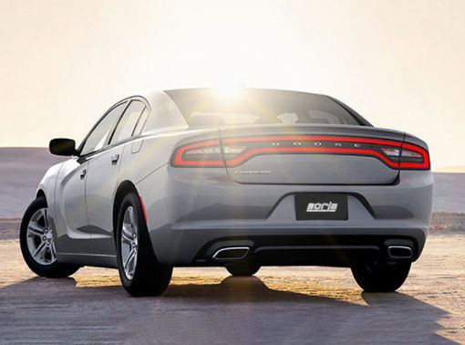 Picture of Borla 15 - 16 Dodge Charger 3.6L V6 S - Type Cat Back Exhaust (Uses Factory Valence)