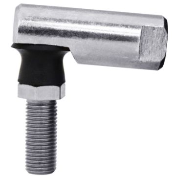 Picture of QA1 Grommet Ball Joint - 38 - 24 UNF Right Hand - Protective Coated Carbon Steel