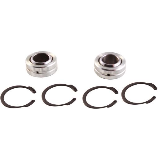 Picture of QA1 COM Series Bearing Kit wSnap Rings - .5in x .5in Wide - Heat Treated Chrome Plated Steel