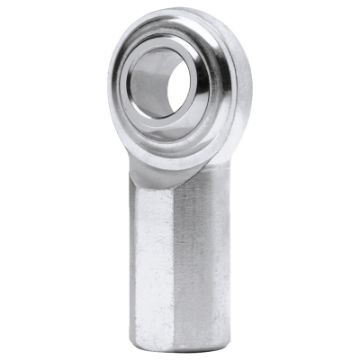 Picture of QA1 G Series 2 - Pc Rod End - FemaleLeft Hand - .25in Bore x 14 - 28 - Stainless Steel wPTFE