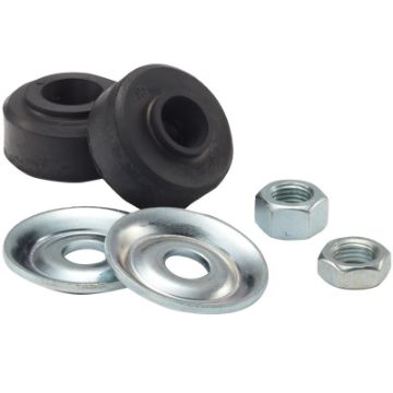 Picture of QA1 Stud Top Bushing Kit wJam Nuts - 58in 78in Hole Bushings