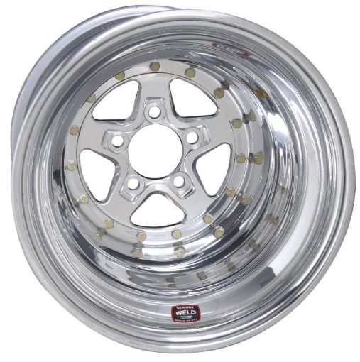 Picture of Weld Alumastar 2.0 15x12 5x4.75 BP 3in. BS Polished Wheel - Non - Beadlock