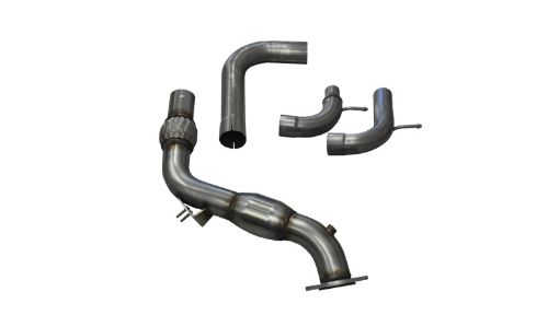 Picture of Corsa 2015 - 2022 Ford Mustang 3in Downpipe with 200 Cell Catalytic Converter