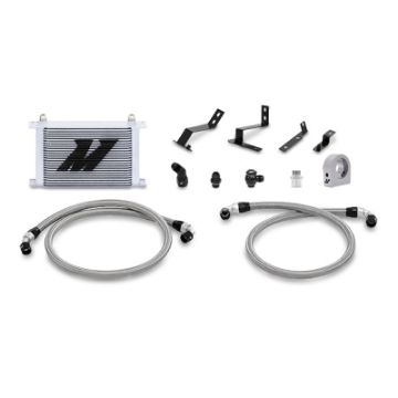 Picture of Mishimoto 2016 Chevy Camaro Oil Cooler Kit - Silver