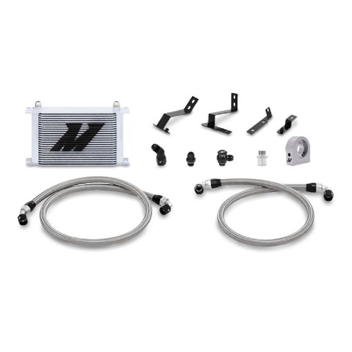 Picture of Mishimoto 2016 Chevy Camaro Oil Cooler Kit - Silver