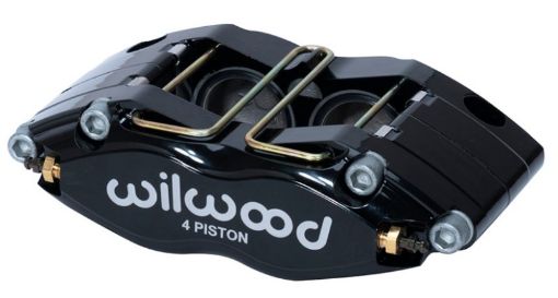 Picture of Wilwood Caliper - DPR - DS - Black 1.62in Piston 0.810in Rotor - Dust Seal