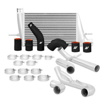 Picture of Mishimoto 08 Mitsubishi Evo X Front - Mount Intercooler Kit - Silver