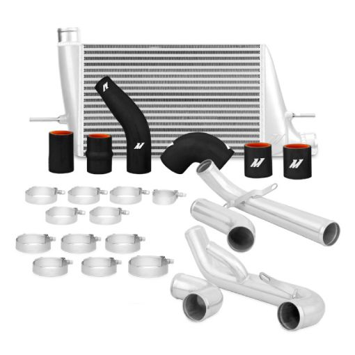 Picture of Mishimoto 08 Mitsubishi Evo X Front - Mount Intercooler Kit - Silver