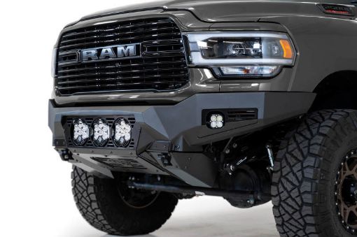 Picture of Addictive Desert Designs 19 - 21 Ram 25003500 Bomber HD Front Bumper (Baja Designs LP6 Mounts)
