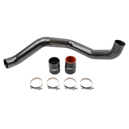 Picture of Wehrli 20 - 24 Chevrolet 6.6L L5P Duramax Driver Side 3in Intercooler Pipe - Grape Frost