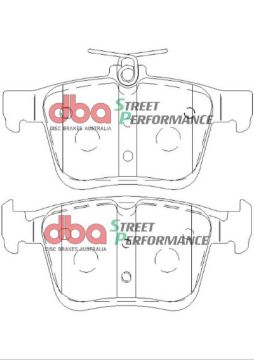 Picture of DBA Volkswagen Golf (MK7) SP Performance Rear Brake Pads