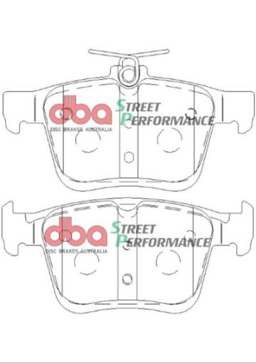 Picture of DBA Volkswagen Golf (MK7) SP Performance Rear Brake Pads