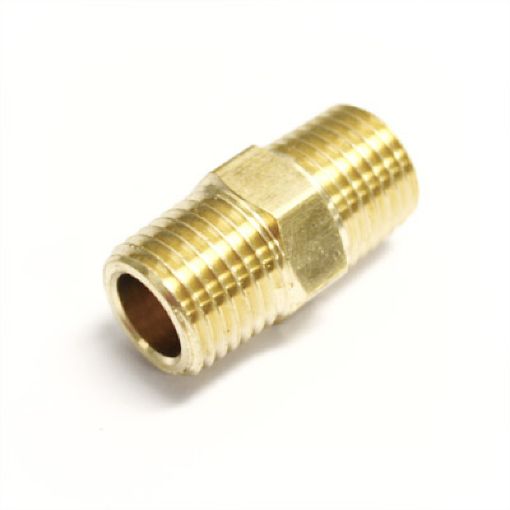 Picture of Ridetech Airline Fitting Nipple 14in NPT x 1in Long w Hex