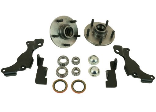 Picture of Ridetech 65 - 82 Chevy Corvette Front Brake Retention Kit TruTurn