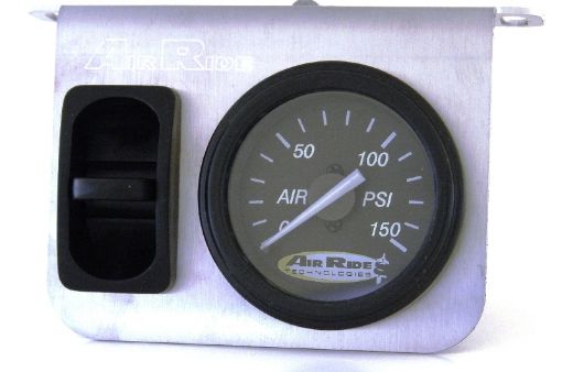 Picture of Ridetech Single Analog Control Panel w Electrical Pneumatic Switch