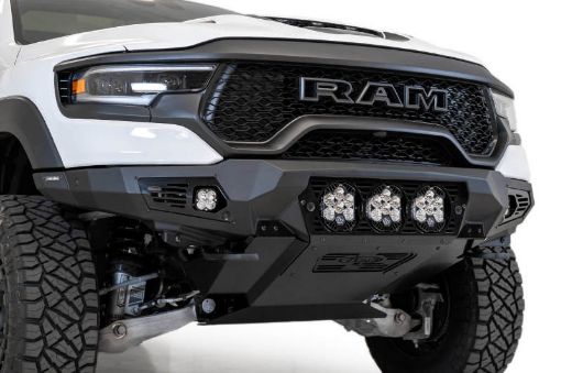 Picture of Addictive Desert Designs 2021 Dodge RAM 1500 TRX Bomber Front Bumper (Baja)