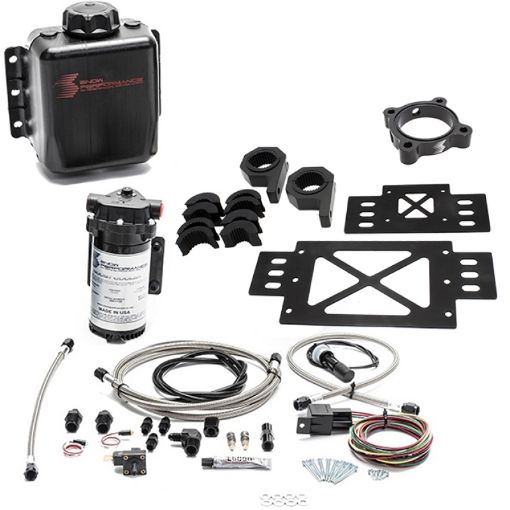 Picture of Snow Performance Stg 1 Boost Cooler RZR Turbo Water Methanol Injection Kit (SS Braid Line 4AN)