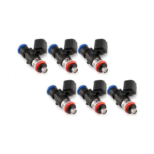 Picture of Injector Dynamics 1050cc Injectors 34mm Length No Adaptor Top 15mm Orange Lower O - Ring (Set of 6)