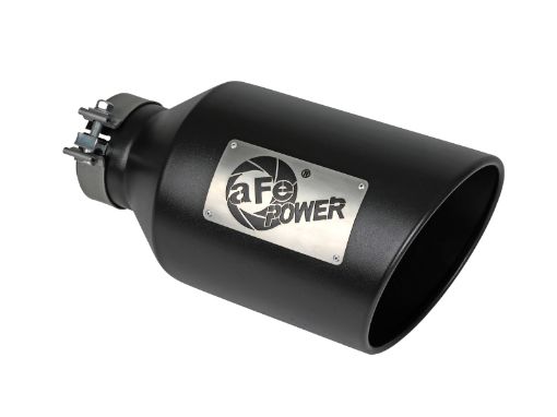 Picture of aFe Power MACH Force - Xp 409 Stainless Steel Clamp - on Exhaust Tip Black